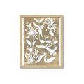 Picture of White Wash Florals II _GroupedProduct_Rectangle_Portrait_Framed_Matted_