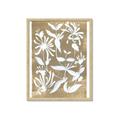 Picture of White Wash Florals II _GroupedProduct_Rectangle_Portrait_Framed_Matted_