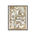 Picture of White Wash Florals II _GroupedProduct_Rectangle_Portrait_Framed_Matted_