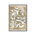 Picture of White Wash Florals II _GroupedProduct_Rectangle_Portrait_Framed_Matted_