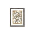 Picture of White Wash Florals II _GroupedProduct_Rectangle_Portrait_Framed_Matted_
