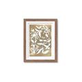 Picture of White Wash Florals II _GroupedProduct_Rectangle_Portrait_Framed_Matted_