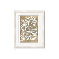 Picture of White Wash Florals II _GroupedProduct_Rectangle_Portrait_Framed_Matted_