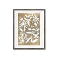 Picture of White Wash Florals II _GroupedProduct_Rectangle_Portrait_Framed_Matted_