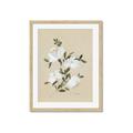 Picture of White Whisps II _GroupedProduct_Rectangle_Portrait_Framed_Matted_