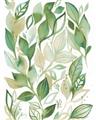 Picture of Watercolor Greens II _GroupedProduct_Rectangle_Portrait_Unframed_Print_Only_