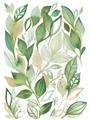 Picture of Watercolor Greens II _GroupedProduct_Rectangle_Portrait_Unframed_Print_Only_