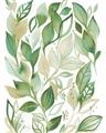 Picture of Watercolor Greens II _GroupedProduct_Rectangle_Portrait_Unframed_Print_Only_