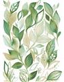 Picture of Watercolor Greens II _GroupedProduct_Rectangle_Portrait_Unframed_Print_Only_