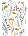 Picture of Ferns & Florals I _GroupedProduct_Rectangle_Portrait_Unframed_Print_Only_
