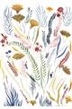 Picture of Ferns & Florals II _GroupedProduct_Rectangle_Portrait_Unframed_Print_Only_