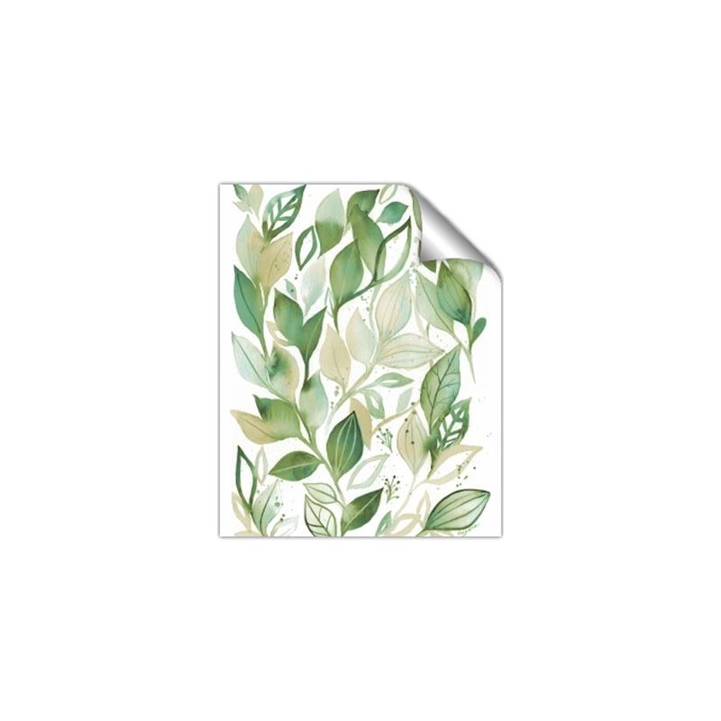 Picture of Watercolor Greens II _GroupedProduct_Rectangle_Portrait_Unframed_Print_Only_