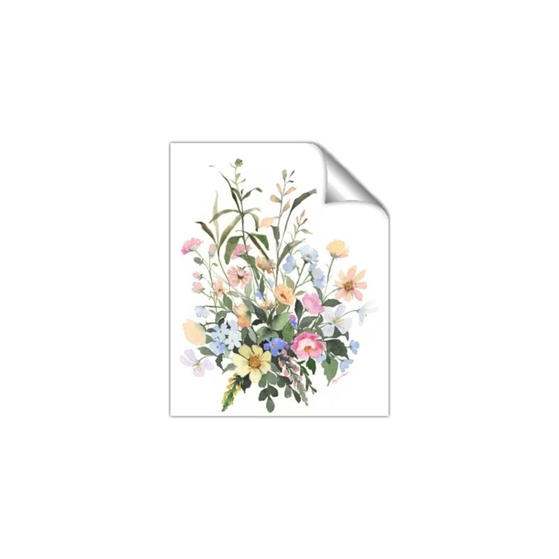 Picture of Wild Flower Bouquet II _GroupedProduct_Rectangle_Portrait_Unframed_Print_Only_