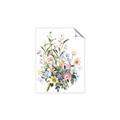 Picture of Wild Flower Bouquet II _GroupedProduct_Rectangle_Portrait_Unframed_Print_Only_