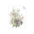 Picture of Wild Flower Bouquet II _GroupedProduct_Rectangle_Portrait_Unframed_Print_Only_