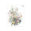 Picture of Wild Flower Bouquet II _GroupedProduct_Rectangle_Portrait_Unframed_Print_Only_