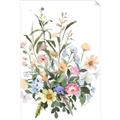 Picture of Wild Flower Bouquet II _GroupedProduct_Rectangle_Portrait_Unframed_Print_Only_