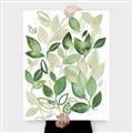 Picture of Watercolor Greens I _GroupedProduct_Rectangle_Portrait_Canvas_