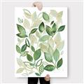 Picture of Watercolor Greens I _GroupedProduct_Rectangle_Portrait_Canvas_