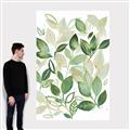 Picture of Watercolor Greens I _GroupedProduct_Rectangle_Portrait_Canvas_