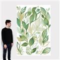Picture of Watercolor Greens II _GroupedProduct_Rectangle_Portrait_Canvas_
