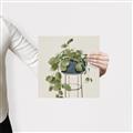 Picture of Plant in Black Pot II _GroupedProduct_Square_Canvas_