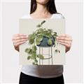 Picture of Plant in Black Pot II _GroupedProduct_Square_Canvas_