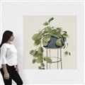 Picture of Plant in Black Pot II _GroupedProduct_Square_Canvas_