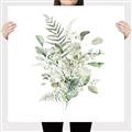 Picture of Botanical Burst I _GroupedProduct_Square_Canvas_