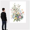 Picture of Wild Flower Bouquet II _GroupedProduct_Rectangle_Portrait_Canvas_