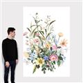 Picture of Wild Flower Bouquet II _GroupedProduct_Rectangle_Portrait_Canvas_