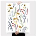 Picture of Ferns & Florals I _GroupedProduct_Rectangle_Portrait_Canvas_