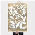 Picture of White Wash Florals I _GroupedProduct_Rectangle_Portrait_Canvas_
