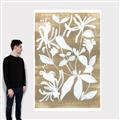 Picture of White Wash Florals I _GroupedProduct_Rectangle_Portrait_Canvas_