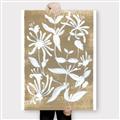 Picture of White Wash Florals II _GroupedProduct_Rectangle_Portrait_Canvas_