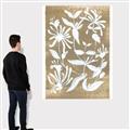 Picture of White Wash Florals II _GroupedProduct_Rectangle_Portrait_Canvas_