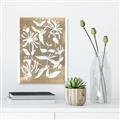 Picture of White Wash Florals II _GroupedProduct_Rectangle_Portrait_Canvas_