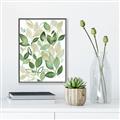 Picture of Watercolor Greens I _GroupedProduct_Rectangle_Portrait_Canvas_Framed_