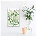 Picture of Watercolor Greens I _GroupedProduct_Rectangle_Portrait_Canvas_Framed_