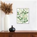 Picture of Watercolor Greens I _GroupedProduct_Rectangle_Portrait_Canvas_Framed_