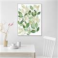 Picture of Watercolor Greens I _GroupedProduct_Rectangle_Portrait_Canvas_Framed_