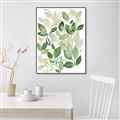 Picture of Watercolor Greens I _GroupedProduct_Rectangle_Portrait_Canvas_Framed_