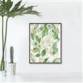Picture of Watercolor Greens II _GroupedProduct_Rectangle_Portrait_Canvas_Framed_