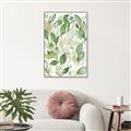 Picture of Watercolor Greens II _GroupedProduct_Rectangle_Portrait_Canvas_Framed_