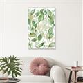 Picture of Watercolor Greens II _GroupedProduct_Rectangle_Portrait_Canvas_Framed_