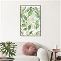 Picture of Watercolor Greens II _GroupedProduct_Rectangle_Portrait_Canvas_Framed_