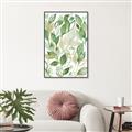 Picture of Watercolor Greens II _GroupedProduct_Rectangle_Portrait_Canvas_Framed_