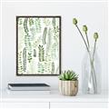 Picture of Watercolor Greens II _GroupedProduct_Rectangle_Portrait_Canvas_Framed_