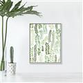 Picture of Watercolor Greens II _GroupedProduct_Rectangle_Portrait_Canvas_Framed_