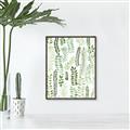 Picture of Watercolor Greens II _GroupedProduct_Rectangle_Portrait_Canvas_Framed_